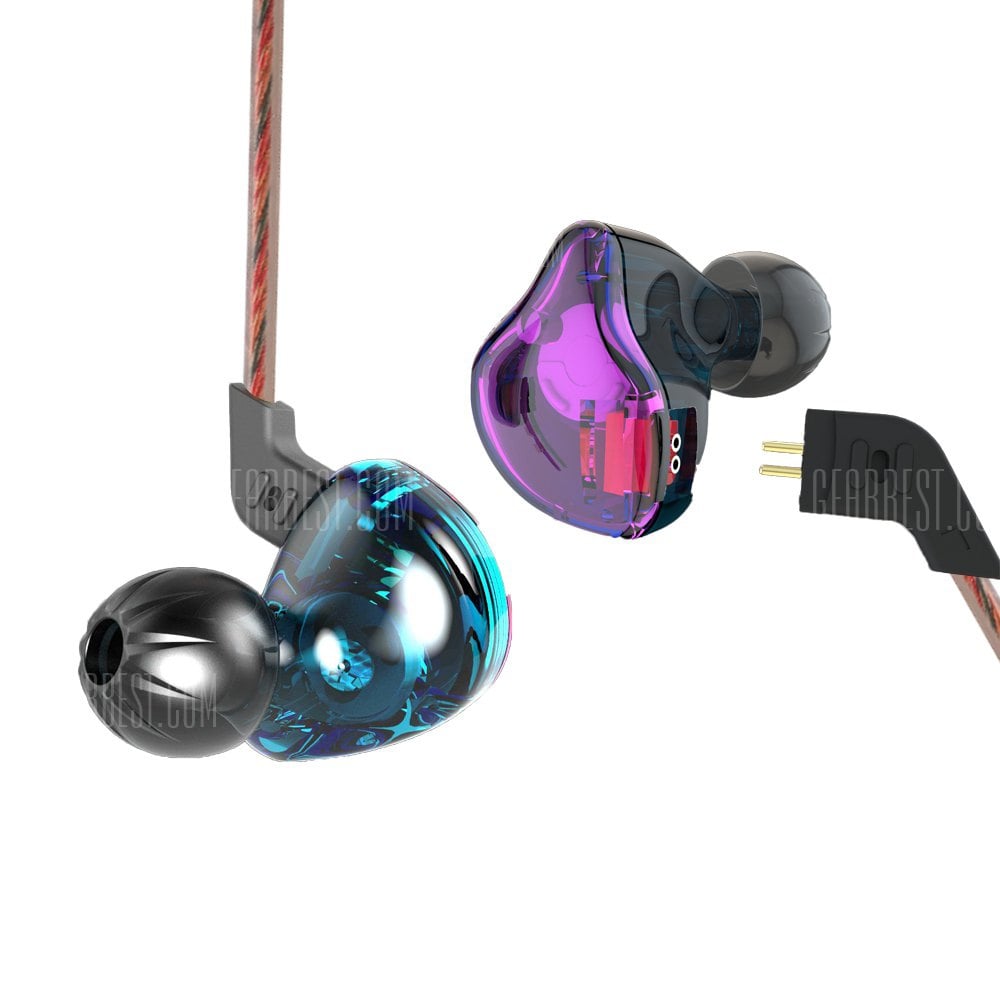 offertehitech-gearbest-KZ ZST Wired Noise-canceling In Ear Earphones