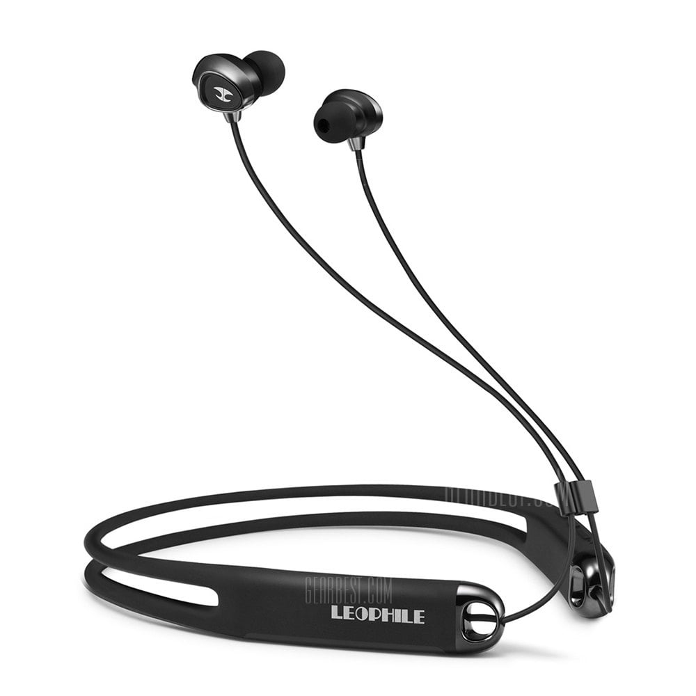 offertehitech-gearbest-Leophile EEL Wireless Neckband Bluetooth Stereo Headset
