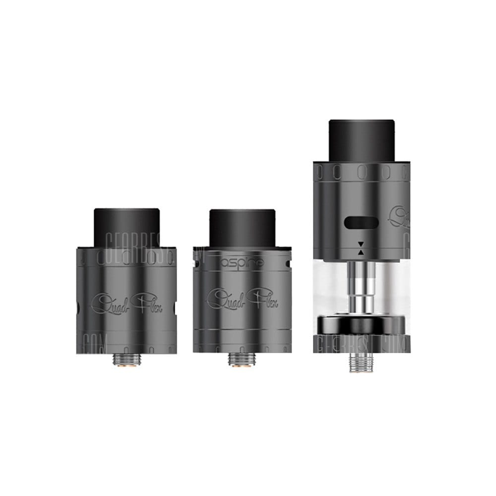 offertehitech-gearbest-Original Aspire Quad Flex Power Kit RDA E-cigarette Atomizer