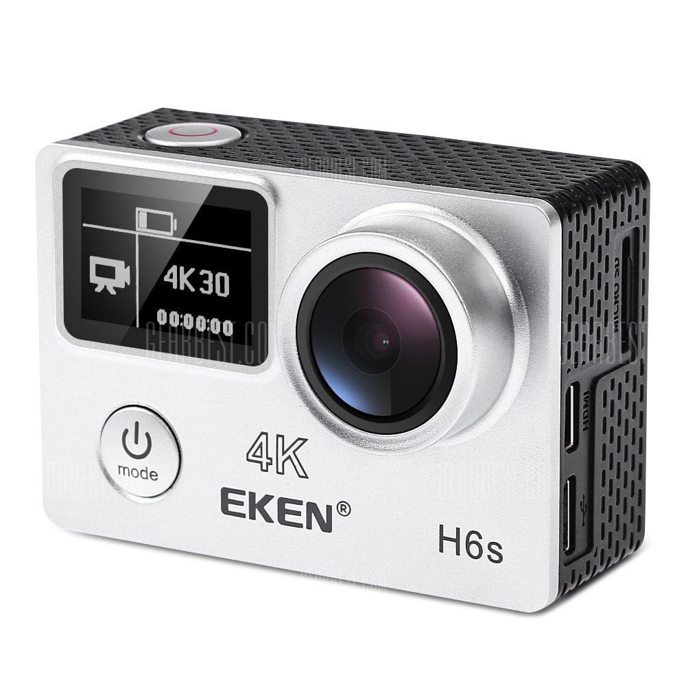 offertehitech-gearbest-Original EKEN H6S 4K Action Camera EIS Anti-shake