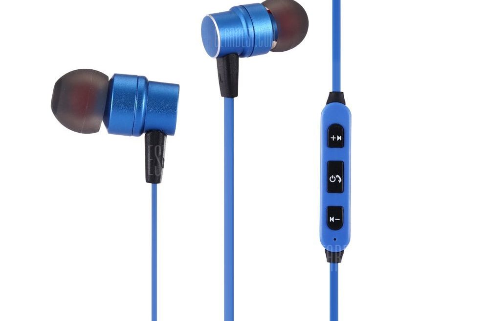 offertehitech-gearbest-ST - 009 Magnet Design Bluetooth Sports Earbuds