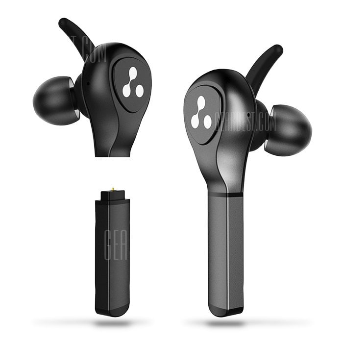 Syllable D9x Battery Plug-in True Wireless Headset with Metal Charge ...