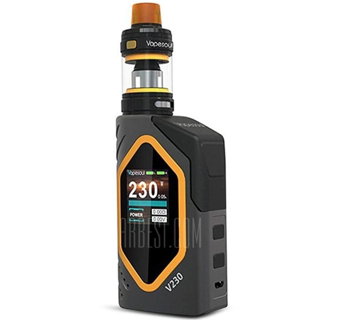 offertehitech-gearbest-Vapesoul Vone 230W Bluetooth TC Kit for E Cigarette