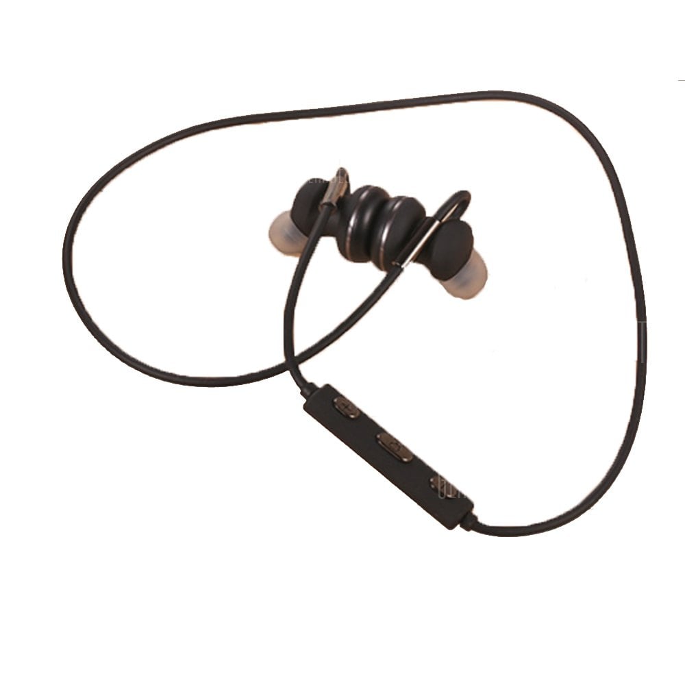 offertehitech-gearbest-X9 Wireless Metal Magnetic Inlay Ear Running Sports Bluetooth Headset