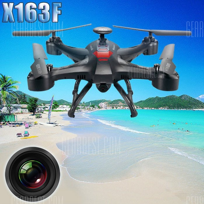 offertehitech-gearbest-XINLIN X163F 5.8G FPV 2 Mega Camera 2.4G 4 Channel 6-axis Gyro Quadcopter