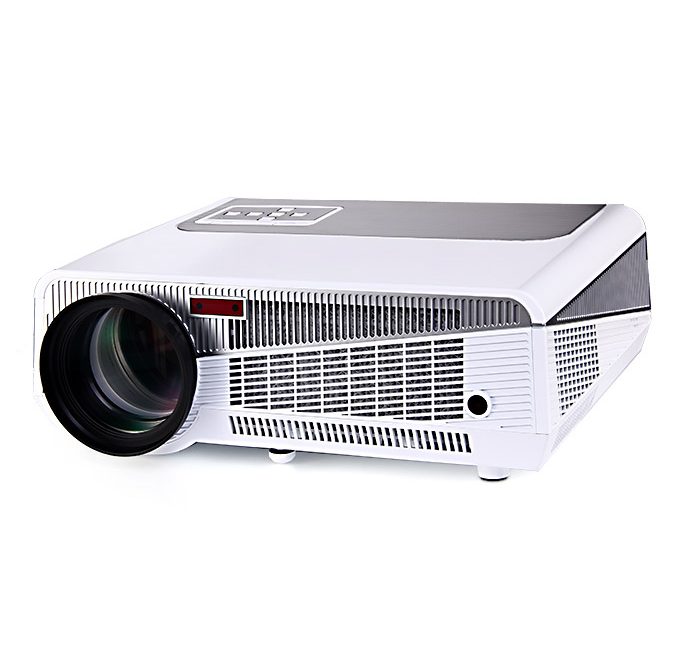 offertehitech-86+ 2800LM Android 4.2 Full HD LED LCD 3D Wifi Wireless Smart Projector 220W for iPhone iPad Laptop Mobile Phone
