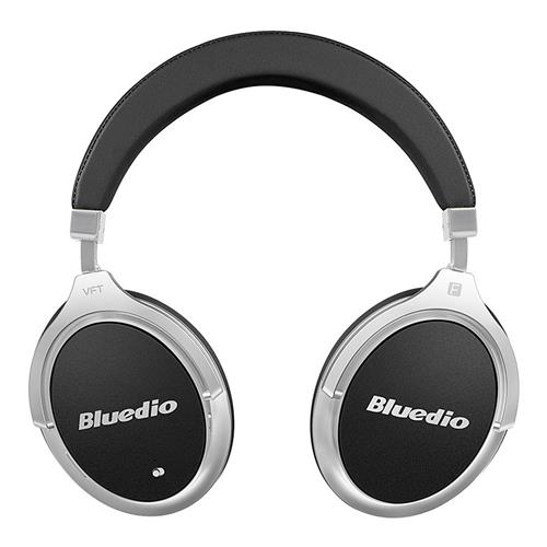 offertehitech-Bluedio F2 Wireless Bluetooth Headphones with Mic Active Noise Cancelling - Black