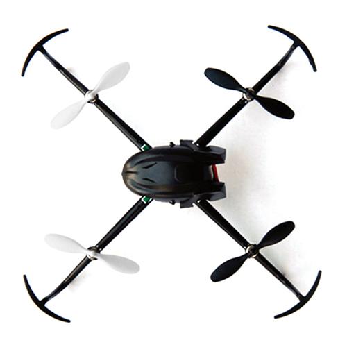 offertehitech-CG023 Mini Drone 2.4G 6 Axis Gryo Headless Mode 3D Rolling 4Way Flip LED RC Quadcopter RTF - Black