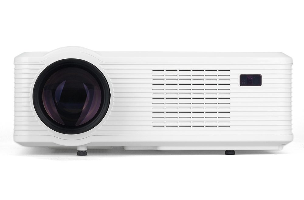 offertehitech-Cheerlux CL720 3000 Lumens LCD Projector 1080P Support HDMI USB VGA AV PS3 / PS4/ Xbox / TV Box - White