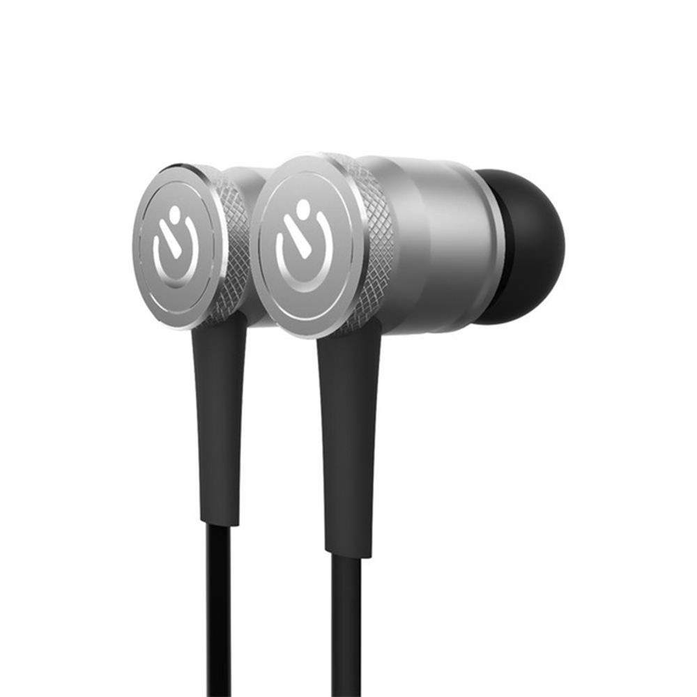 offertehitech-JAKCOM WE2 Wearable Bluetooth Earphone with Mic Noise Canceling - Silver