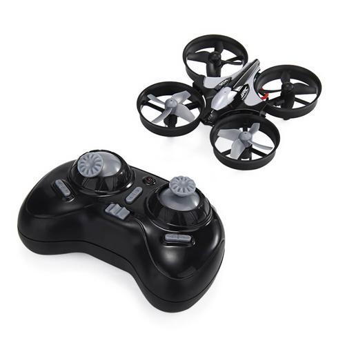 offertehitech-JJRC H36 MINI 2.4G 4CH 6Axis RC Quadcopter Dark RTF Gray + Extra 3.7V 150mAh Battery