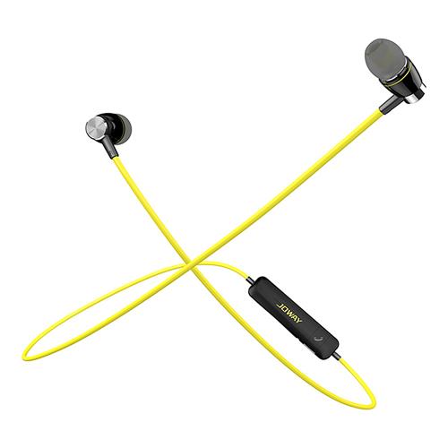 offertehitech-JOWAY H08 Wireless Bluetooth 4.0 Stereo Earphone with Mic - Yellow