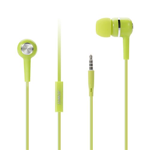 offertehitech-Joway HP30 Stereo In-ear Earphone with Mic Bass 3.5mm Jack - Green