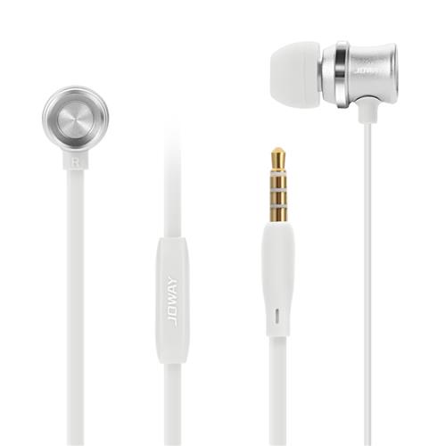 offertehitech-Joway HP31 Stereo In-ear Earphone With Mic Bass 3.5mm Jack - Silver