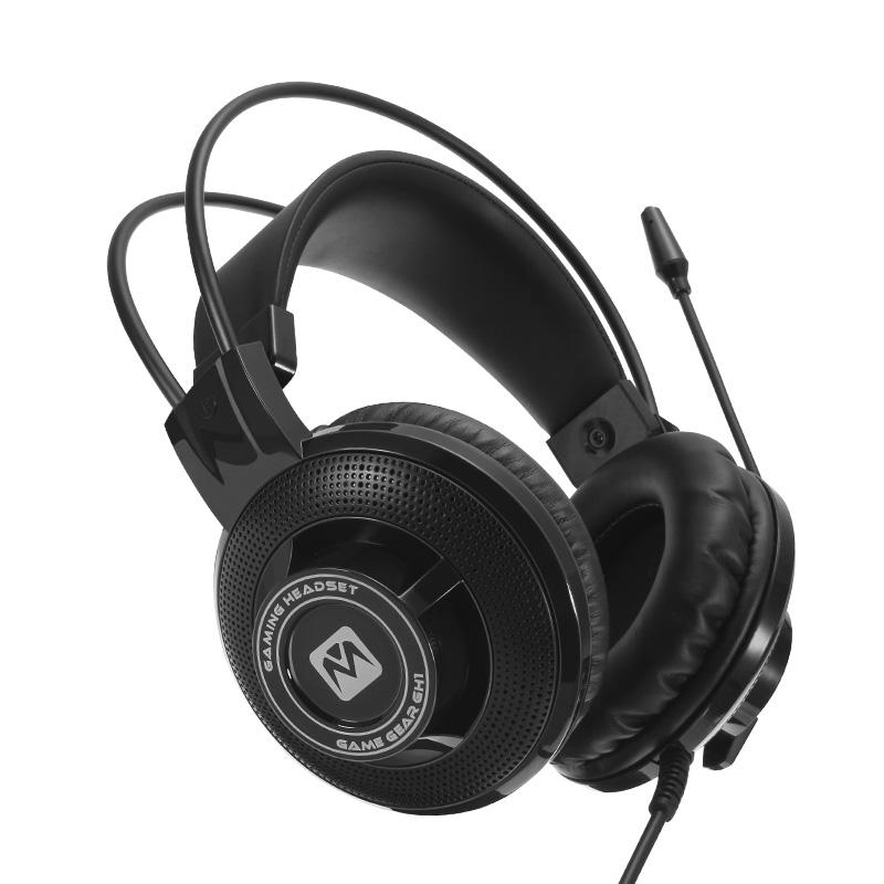 offertehitech-MantisTek® GH1 3.5mm audio leggero cablato controllo Omnidirezionale Microfono Gaming Headphone