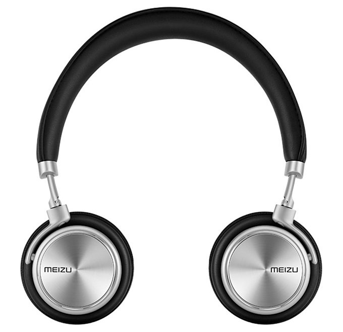 offertehitech-Original Meizu HD50 Hi-Fi On-Ear Headphones With Microphone Stereo Bass Wired Headset Aluminium Alloy Shell - Black