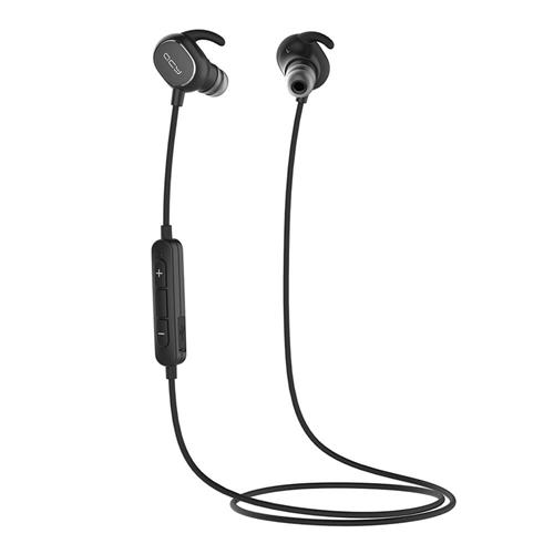 offertehitech-QCY QY19 Bluetooth 4.1 Sport Earphones with Mic On-cord Control / CVC6.0 Noise Cancelling / IPX4 Sweatproof - Black