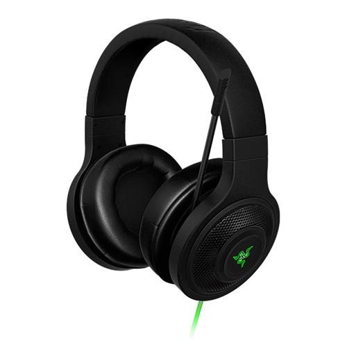 offertehitech-Razer Kraken Essential Noise Isolating Over-Ear Gaming Headset with Mic for PC/Laptop/Phone - Black