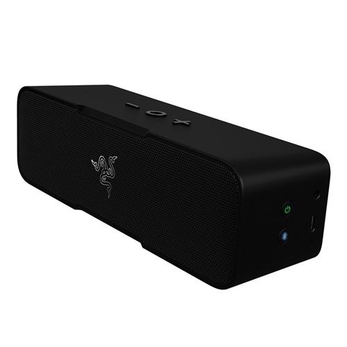 offertehitech-Razer Leviathan Mini Bluetooth Speaker with Mic 10 Hour Battery Life and NFC Pairing - Black