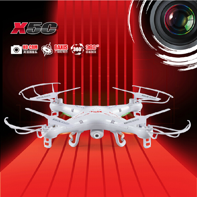 offertehitech-SYMA X5C-1 New Version Explorers 2.4GHz 4CH 6Axis RC Quadcopter with 2MP HD Carmera-Mode 2
