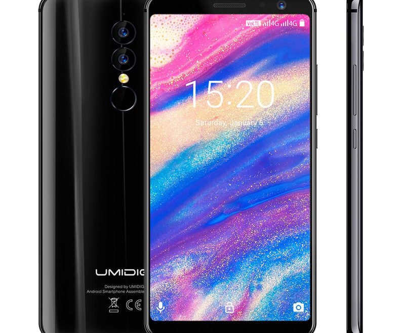 offertehitech-Smartphone UMIDIGI A1 Pro 5.5 Pollici 18:9 A Schermo Intero Android 8.1 3GB RAM 16GB ROM MTK6739 1.5GHz 4G Smartphone