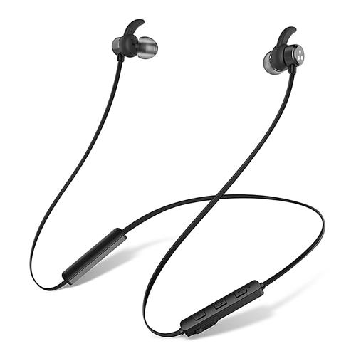 offertehitech-Syllable D3X Bluetooth 4.2 Earphone Wireless Stereo Sports Headsets with Mic - Black