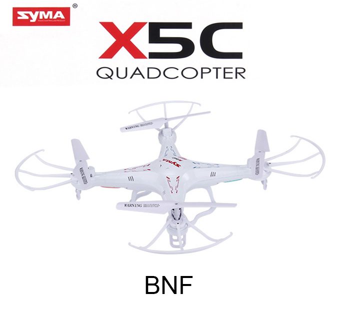 offertehitech-Syma X5C Remote Control 6 Axis Gyro 4CH 2.4GHz Quadcopter BNF Without Transmitter