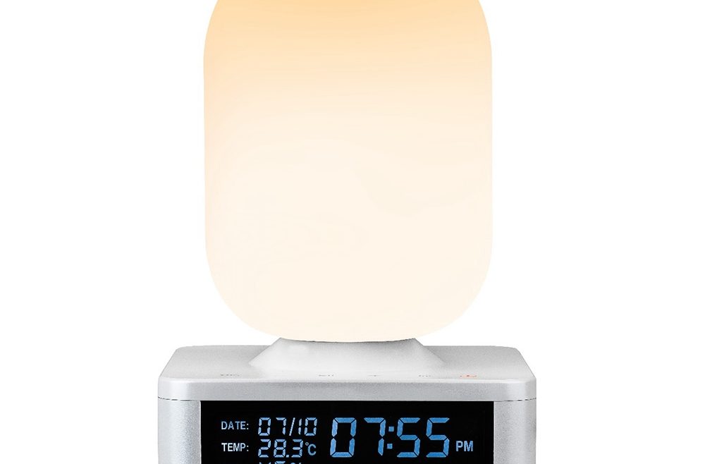 offertehitech-Table Lamp Wireless Bluetooth Speaker Light-RGB App Smart Control Bedside Lamp