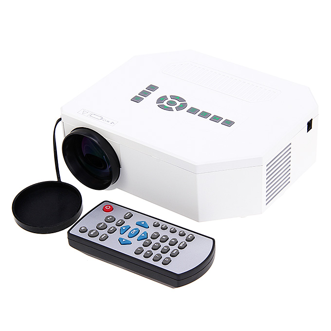 offertehitech-UC30 1080P Portable Led Projector HDMI Home Theater Projector Support HDMI VGA AV USB Digital projector for PC EU Plug