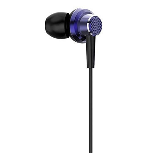 offertehitech-UIISII GT900 In-ear Metal Stereo Earphones with Mic On-cord Control 3.5mm Jack - Blue