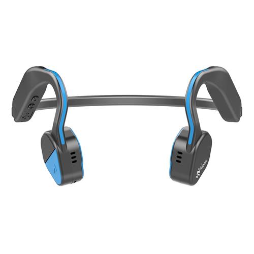 offertehitech-Vidonn F1 Bone Conduction Bluetooth Headset with Mic Noise Cancellation - Blue