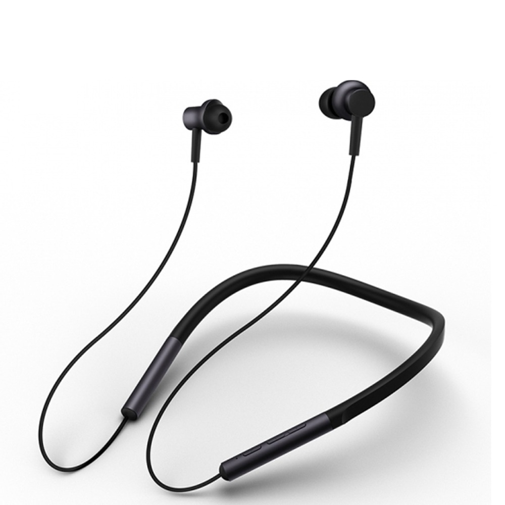 offertehitech-Xiaomi LYXQEJ01JY Bluetooth Necklace Earphones Headphones - Black