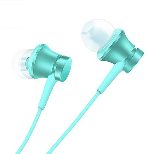 offertehitech-Original Xiaomi Piston Fresh Edition Earphone Wired Control Headphone with Mic - Blue