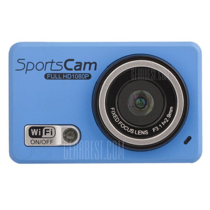 offertehitech-gearbest-F39 1080P Full HD WiFi 120 Degree Action Camera DVR