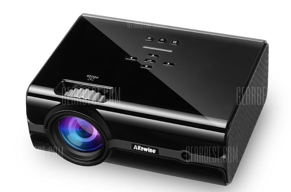 offertehitech-gearbest-Alfawise A12 2000 Lumens Android 6.0 Smart Projector