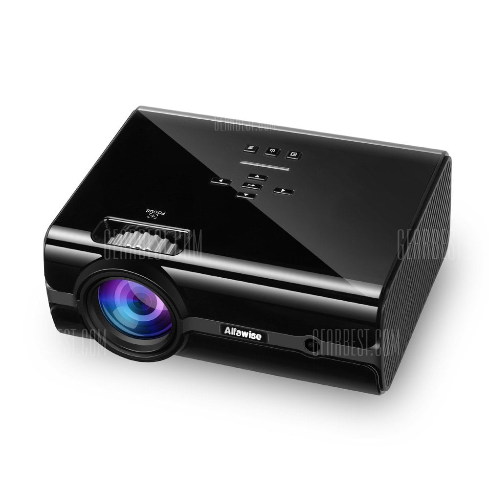 offertehitech-gearbest-Alfawise A12 2000 Lumens Android 6.0 Smart Projector