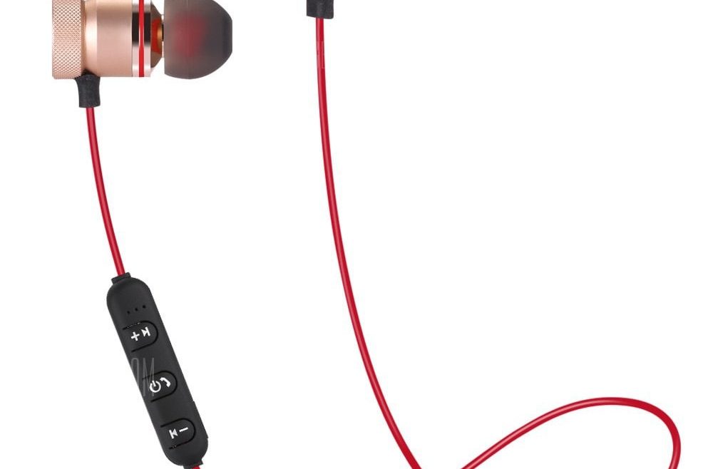offertehitech-gearbest-GZ05 Metal Magnetic Stereo Bluetooth Sports Earbuds