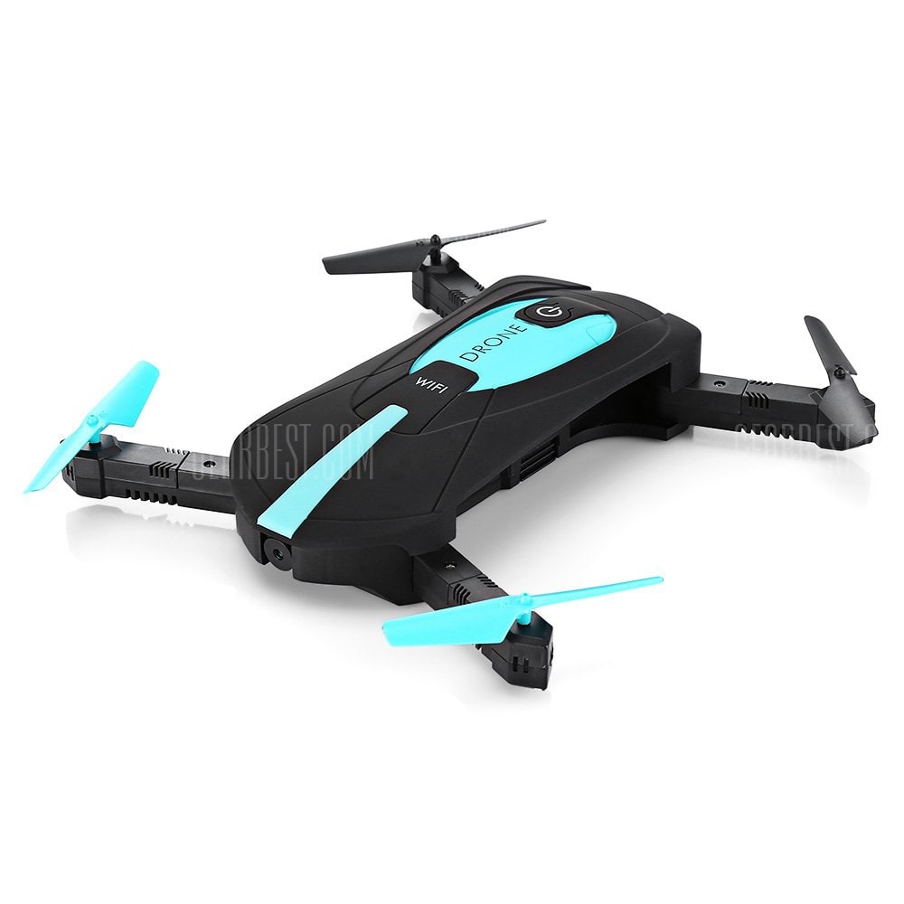 offertehitech-gearbest-JY018 Mini Foldable RC Pocket Selfie Drone - BNF