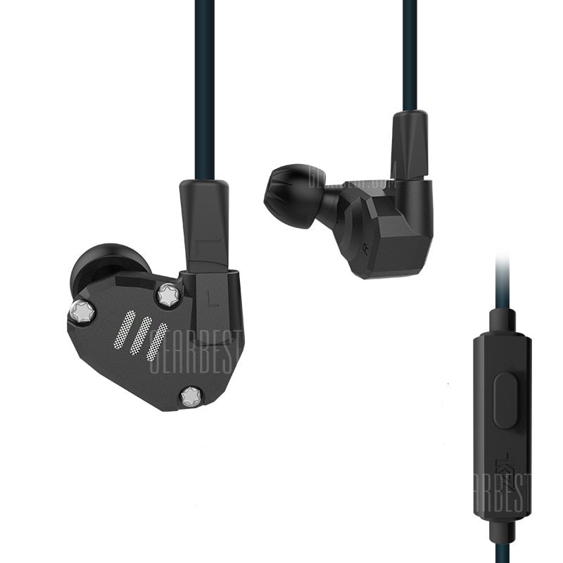 offertehitech-gearbest-KZ ZS6 Custom-built Hybrid HiFi In-ear Earphones