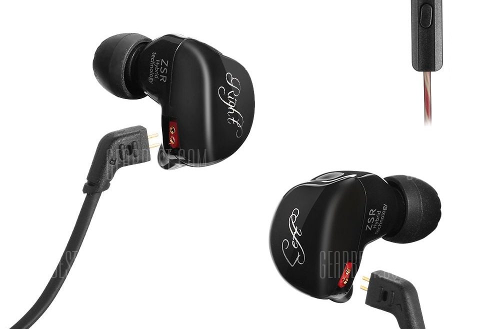 offertehitech-gearbest-KZ ZSR Hybrid HiFi Earphones