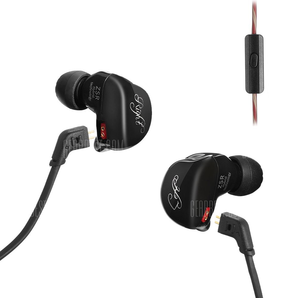 offertehitech-gearbest-KZ ZSR Hybrid HiFi Earphones