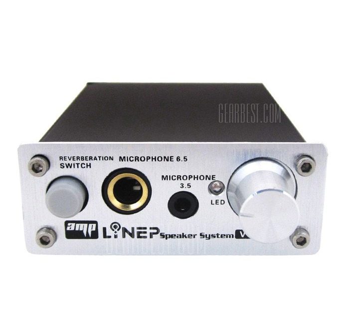 offertehitech-gearbest-LINEP A907 Microphone Amplifier Switcher