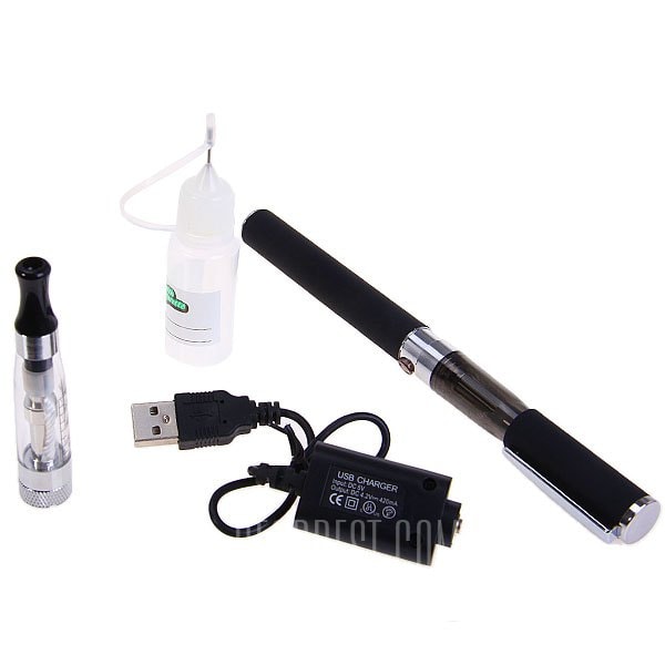 offertehitech-gearbest-OGE CE4W - K Pen Style E - Cig Kit 1.6ML Tank Atomizer 1300mAh USB Rechargeable E - Cigarette Set