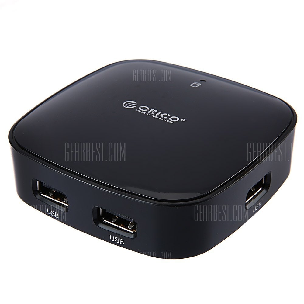 offertehitech-gearbest-ORICO U3BCH4 - BK 4-port High Speed USB 2.0 Hub