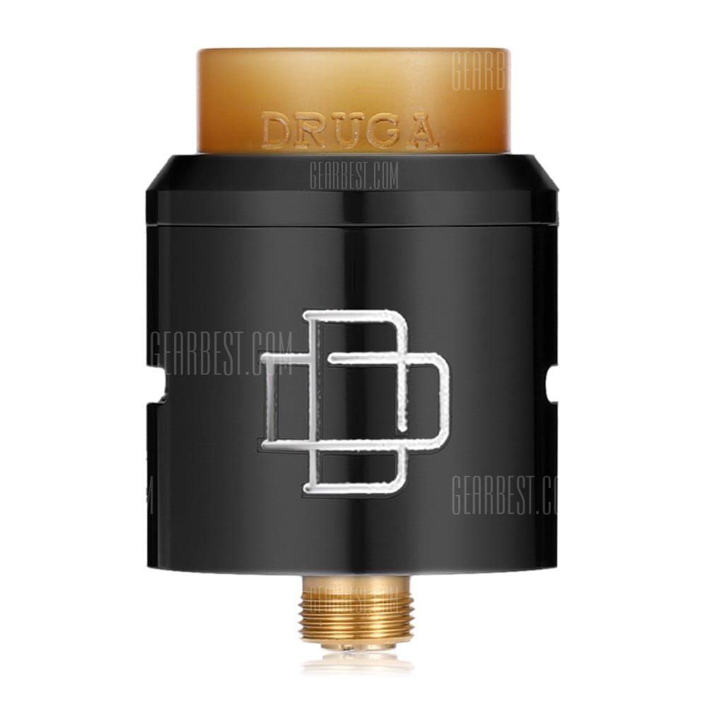 offertehitech-gearbest-Original Augvape Druga 24mm RDA with Dual Posts / Side Airflow for E Cigarette