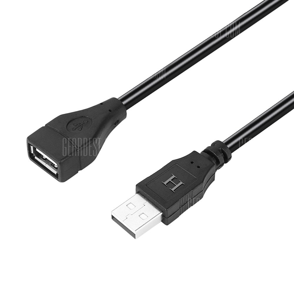 offertehitech-gearbest-USB2.0 Type A Male to Female Extension Cable 3 Meters