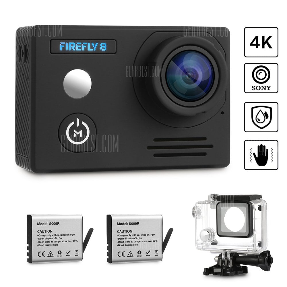 offertehitech-gearbest-siroflo FIREFLY 8 4k 2160P Action Camera