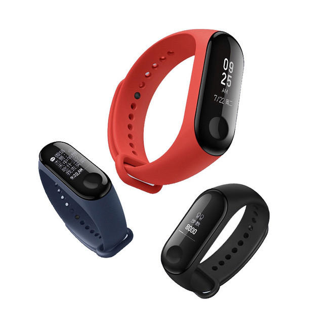 offertehitech-Cinturino Smart originale Xiaomi Mi con cinturino 3 bracciale OLED Display 50M impermeabile