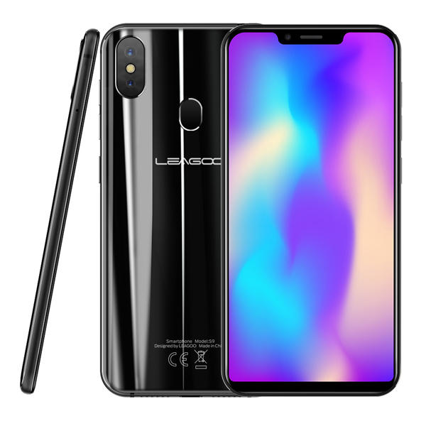 offertehitech-Smartphone Leagoo S9 5.85 Pollici HD + 19: 9 Android 8.1 Sblocco con Viso 4 GB RAM 32GB ROM MTK6750 4G