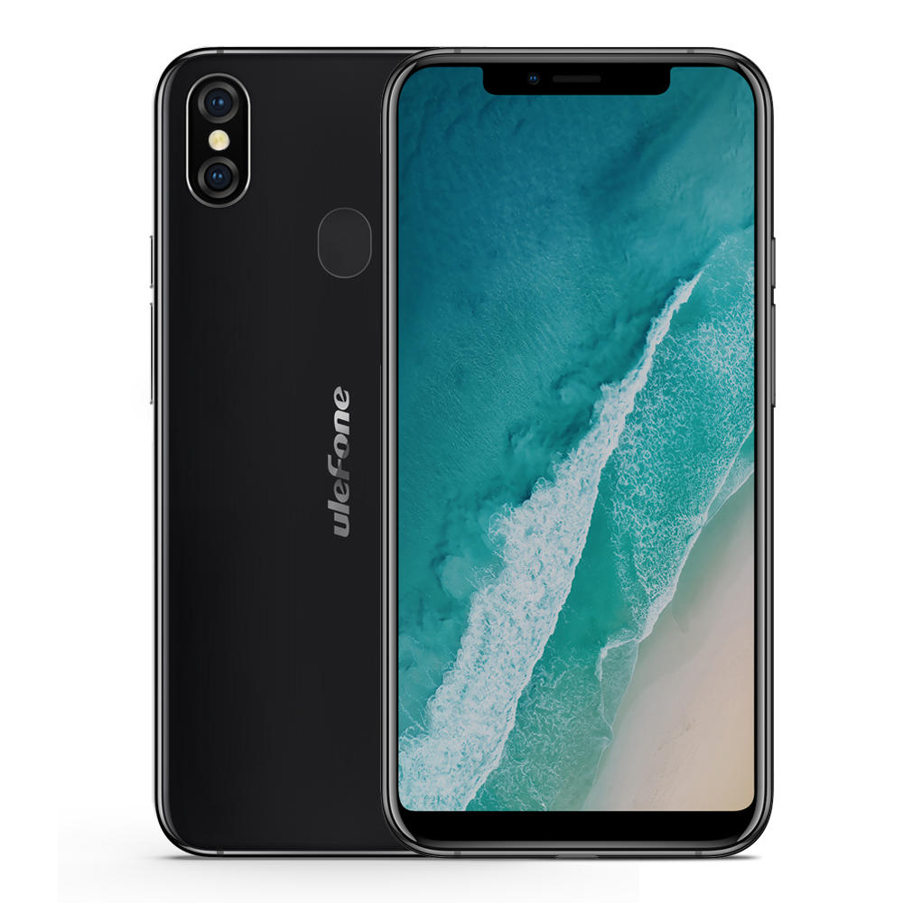 offertehitech-Smartphone Ulefone X 5.85 pollici di Ricarica Wireless Android 8.1 4 GB RAM 64GB rom MT6763 Octa core 4G